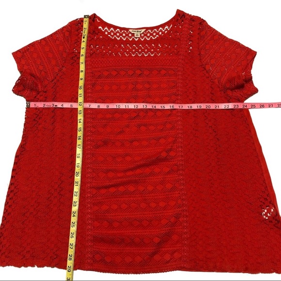Lucky Brand Crochet Top - Picture 8 of 9